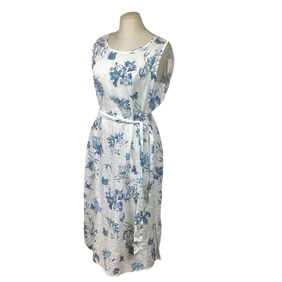 Bellambra “Made in Italy” Floral Belted Maxi Dress - Picture 2 of 9